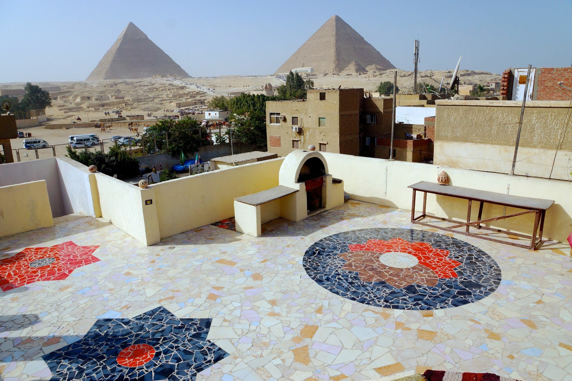 Pyramids Loft Homestay Kafrat al Jabal Luaran gambar